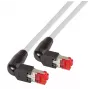 Networking Cable EFB Elektronik K4137GR.15 RJ-45 Cat6a 15m Grey