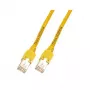 Networking Cable EFB Elektronik K8075.7,5 RJ-45 Cat5e 7.5m Yellow