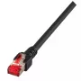 Networking cable EFB Elektronik RJ45 S/FTP Cat6 Black 30 m