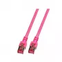 Networking Cable EFB Elektronik RJ45 S/FTP Cat.6 10m Magenta