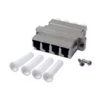 Wire connector EFB Elektronik LC metallic white, male, 34.7×29.2×9.3 mm