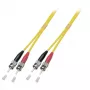 Fibre optic cable EFB Elektronik O2003.3 3 m ST Yellow