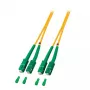 Fibre optic cable EFB Elektronik O2561.1 1 m SC Yellow