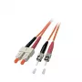 Fibre optic cable EFB Elektronik O6363.1 1 m SC ST Orange