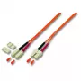 InfiniBand/fibre optic cable EFB Elektronik SC/SC 50/125µ 1m