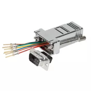 Cable gender changer EFB Elektronik ETM23067 — DB-09 to RJ-45, grey