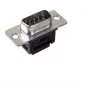 Wire connector D‑Sub EFB Elektronik 29062.1, black metallic finish