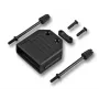 Wire connector Dsub 15-pin EFB Elektronik 29477.1 Black