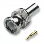 Coaxial BNC male connector EFB Elektronik 52500.2, 50 Ω impedance