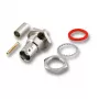 BNC wire connector EFB Elektronik 52515.1, silver finish