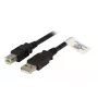USB cable EFB Elektronik K5256SW.1,8 1.8m USB A USB B Black