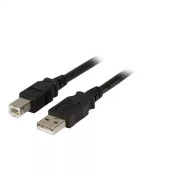 EFB Elektronik USB 2.0 A/B 3.0m USB Cable Black Male/Male