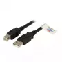 EFB Elektronik USB 2.0 A/B 3.0m USB Cable Black Male/Male