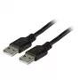 USB 2.0 A–A cable EFB Elektronik 1.5 m, male-to-male, 0.48 Gbit/s, black, magnetically shielded