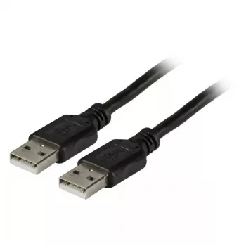 USB Cable EFB Elektronik USB 2.0 A / A 3m Black