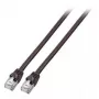 Networking cable EFB Elektronik S/FTP Cat.6 RJ45 Black 10 m
