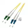 Fibre optic cable EFB Elektronik O0384.3 LC OS2 3 m Yellow