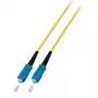 Fibre optic cable EFB Elektronik O1323.1 1 m SC Yellow