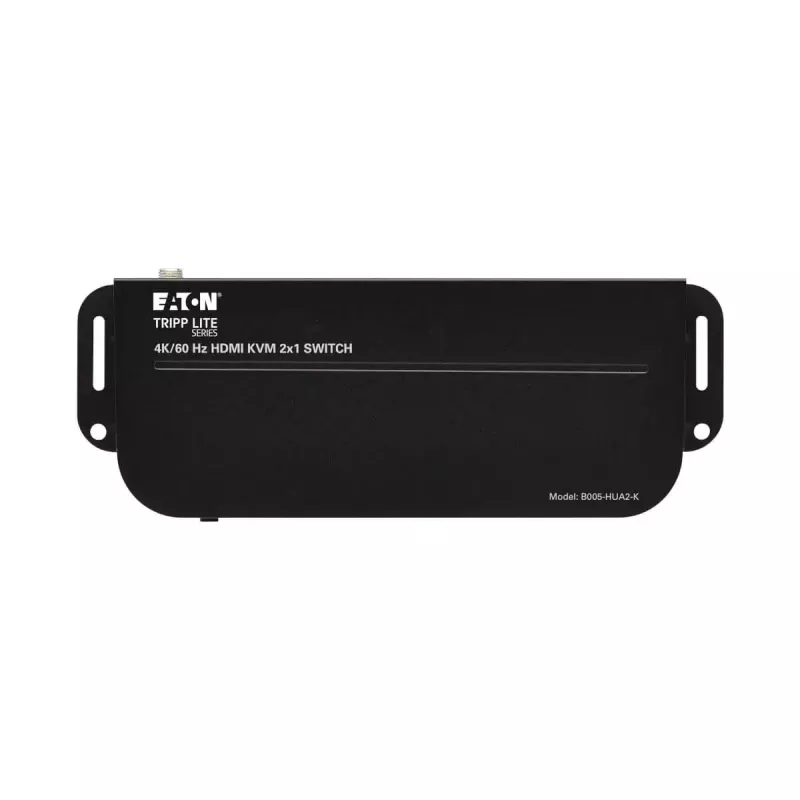 KVM switch 2-port HDMI/USB Tripp Lite B005-HUA2-K — 4K 60 Hz, HDR, HDCP 2.2, IR, USB sharing, 1.2 m cables