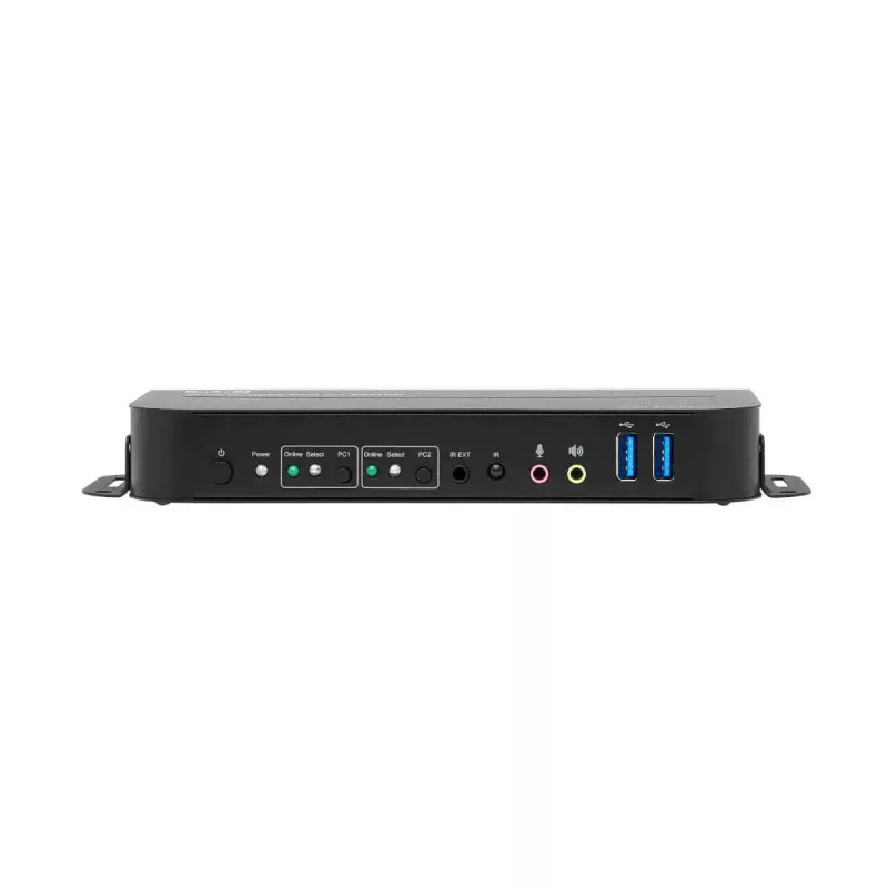 KVM switch 2-port HDMI/USB Tripp Lite B005-HUA2-K — 4K 60 Hz, HDR, HDCP 2.2, IR, USB sharing, 1.2 m cables