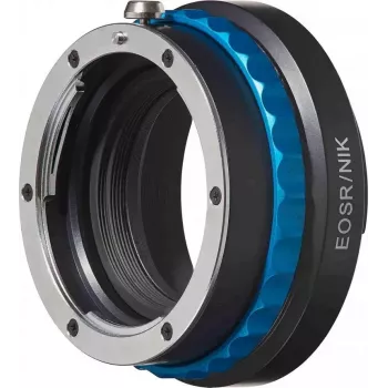 Lens adapter Novoflex for Nikon F lenses to Canon EOS R cameras (model EOSR/NIK)