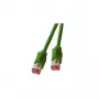 Networking Cable EFB Elektronik Cat.6a HiroseTM21 RJ-45 Cat6a 2m Green