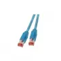 Networking Cable EFB Elektronik K8054.1,5 RJ-45 Cat6a 1.5m Blue