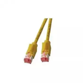 Networking Cable EFB Elektronik RJ45 S/FTP Cat6a RJ-45 0.5 m Yellow