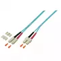 EFB Elektronik O0318.5 InfiniBand fibre optic cable 5 m SC Turquoise OM4