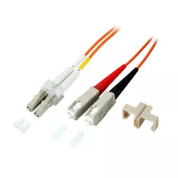 Fibre optic cable EFB Elektronik O0320.10 10 m LC SC Orange