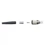 Fibre optic connector FC Male EFB Elektronik 53216.3, black, single-piece