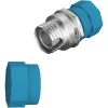 Fibre optic adapter EFB Elektronik 53344.3 FC/PC Blue Metallic