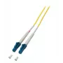 Fibre optic cable EFB Elektronik O0948.1 1m LC I-V(ZN) H Yellow