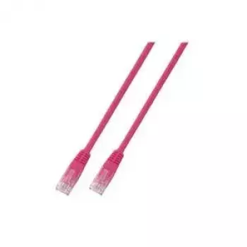 Networking cable EFB Elektronik RJ45 U/UTP Cat.5e 10 m Magenta