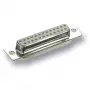 Wire connector EFB Elektronik 28606.1 — D-sub 15-pin, tinplate, grey