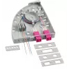 EFB Elektronik 53712.1 Micro Splice Distributor Housing, IP20, RAL 7035