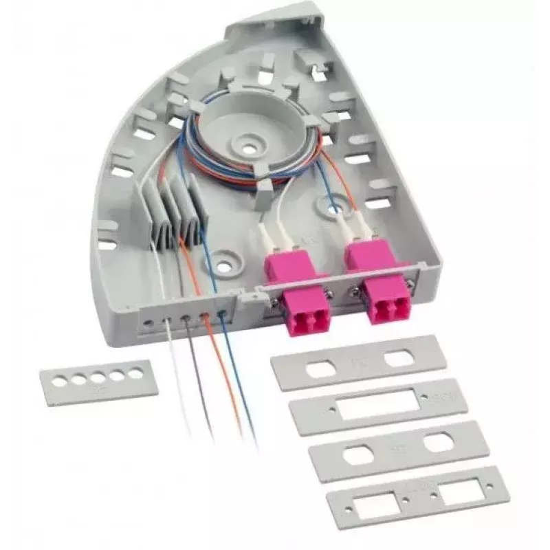 EFB Elektronik 53712.1 Micro Splice Distributor Housing, IP20, RAL 7035