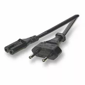 Power cable EFB Elektronik EK502.2 Black 2 m C7 coupler