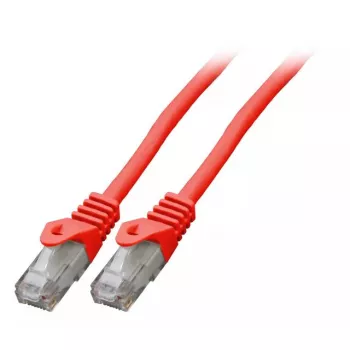 Networking Cable EFB Elektronik K8104RT.0,5 RJ-45 Cat6 0.5m Red