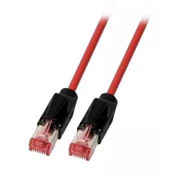 Networking Cable EFB Elektronik K8048PUI2 RJ-45 Cat6a 2 m Black Red