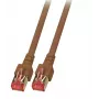 Networking Cable EFB Elektronik K5517.0,5 RJ-45 Cat6 0.5m Brown