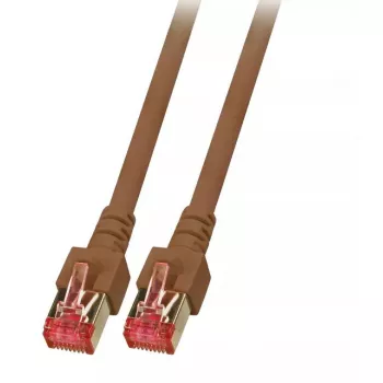 Networking Cable EFB Elektronik K5517.0,25 RJ-45 Cat6 0.25 m Brown