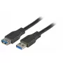 USB cable EFB Elektronik K5237.1 USB 3.2 Gen 1 1 m Black