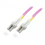 Fibre optic cable EFB Elektronik O0319.25 25 m 2x LC Violet