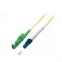 Fibre optic cable EFB Elektronik O1420.2, OS2 singlemode, 2 m, E-2000 (LSH) to LC, I-V(ZN) H, yellow