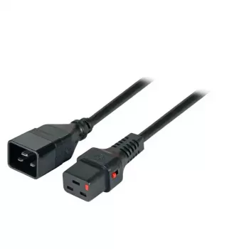 Power Cable EFB Elektronik EK607SW.1 Black 1 m