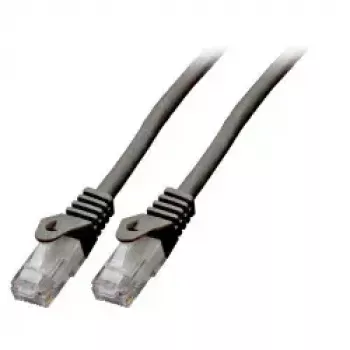 Networking Cable EFB Elektronik K8104SW.15 RJ-45 Cat6 15m Black