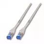 Networking cable EFB Elektronik 3m Cat6a RJ-45 S/FTP Grey