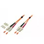 Fibre optic cable EFB Elektronik O6413.40 40 m SC Orange