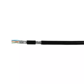 Networking cable EFB Elektronik Cat7 S/FTP (S‑STP) 100 m Black